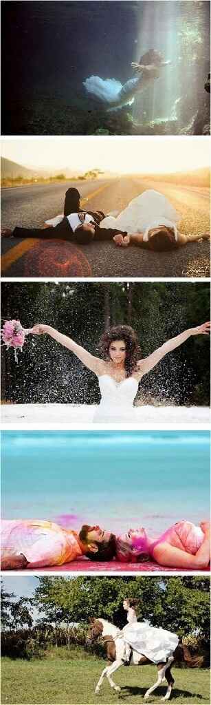 Inspirações para trash the dress - 2
