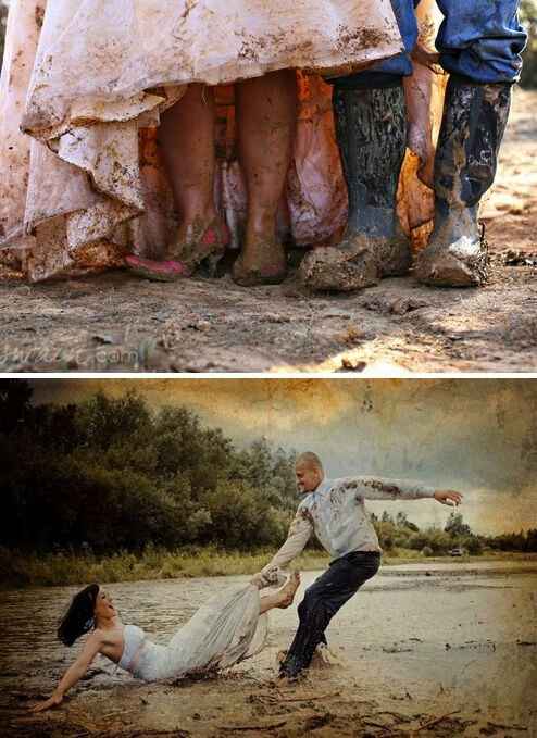 Inspirações para trash the dress - 5