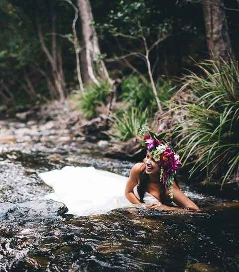 Inspirações para trash the dress - 9