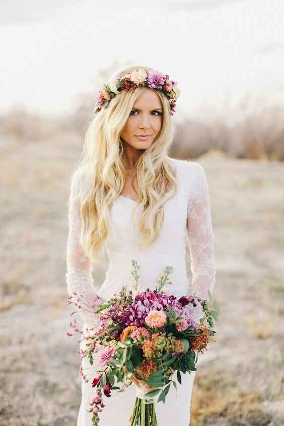 Penteados: inspirações com flores - 13
