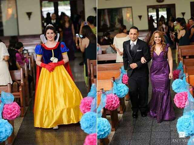 Casamento literalmente da disney - 7