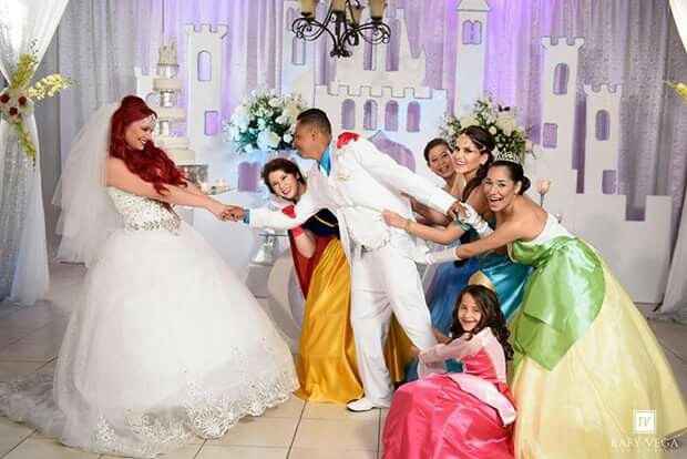 Casamento literalmente da disney - 17