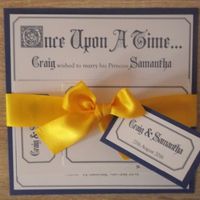 Convite de casamento