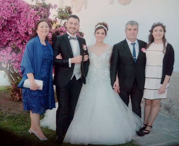 Pais babados da noiva