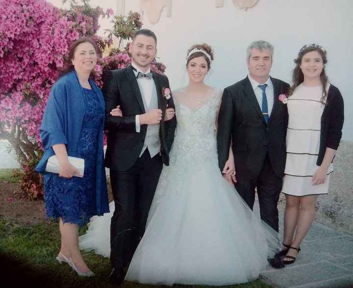 Pais babados da noiva