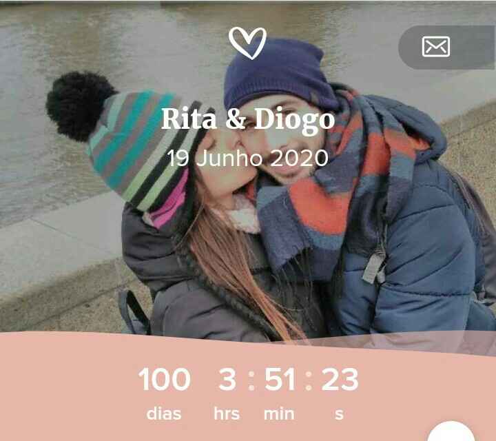 100 dias para o grande dia 😍 - 1