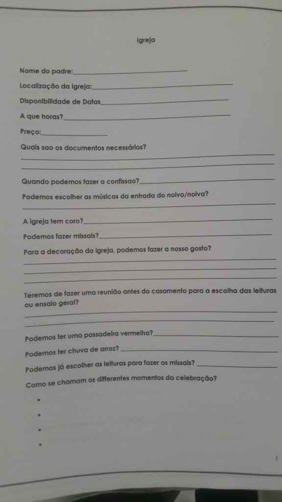 Perguntas padre