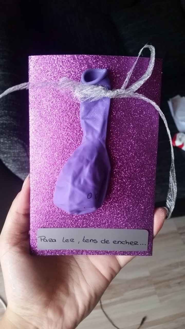Enveloppe convite madrinhas