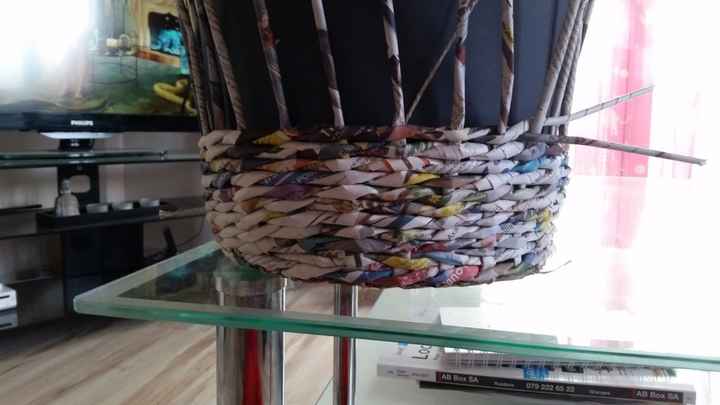 Cesta a ganhar forma