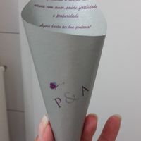 cone de arroz