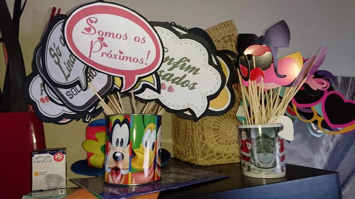 Preparação de photobooth