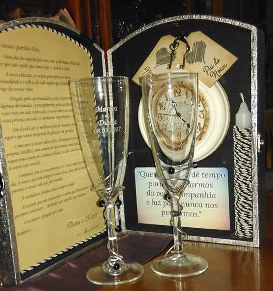 Lembranças Pais e Padrinhos