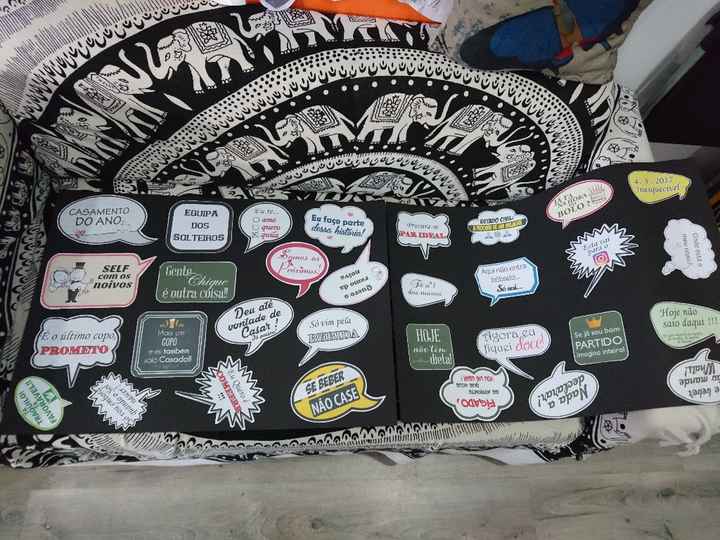 Preparação de photobooth