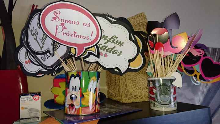 Preparação de photobooth