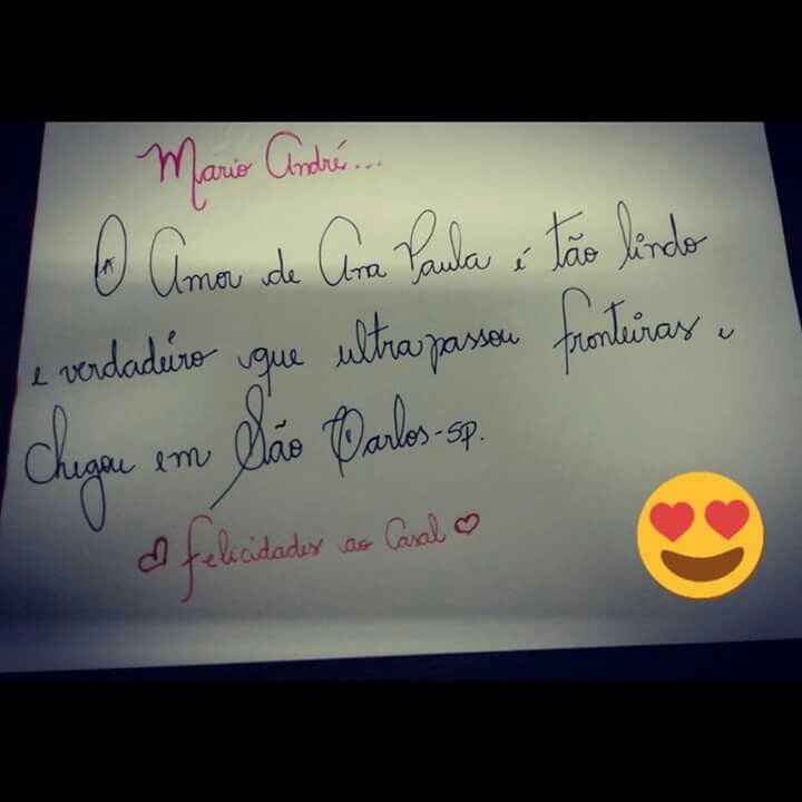 Surpresa para meu casamento - 1