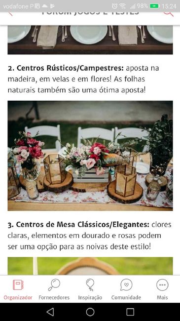 o meu casamento será do estilo clássico/rústico ❤️ - 2