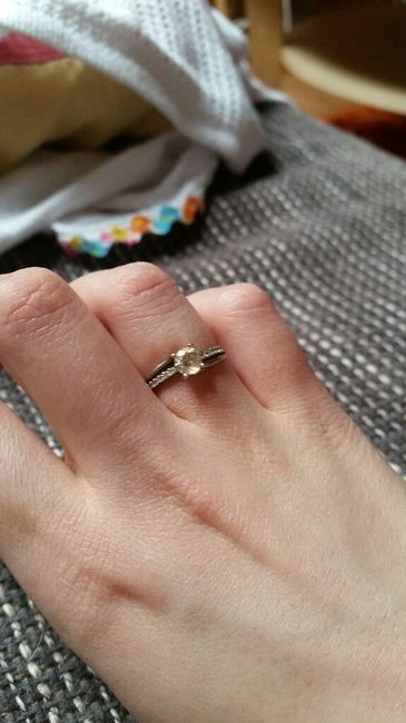 Anel de noivado! - 1