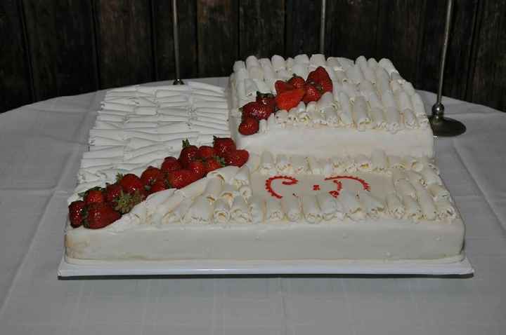 Bolo de casamento - 1