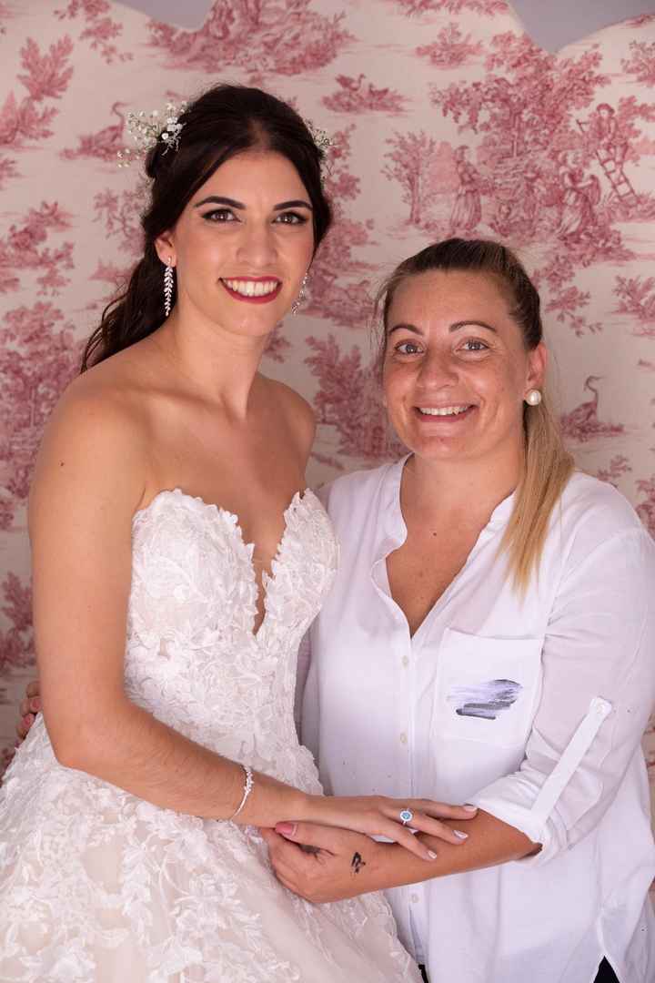 Noiva - cabelo preparado por: Patricia Lopes Make up & Hair 