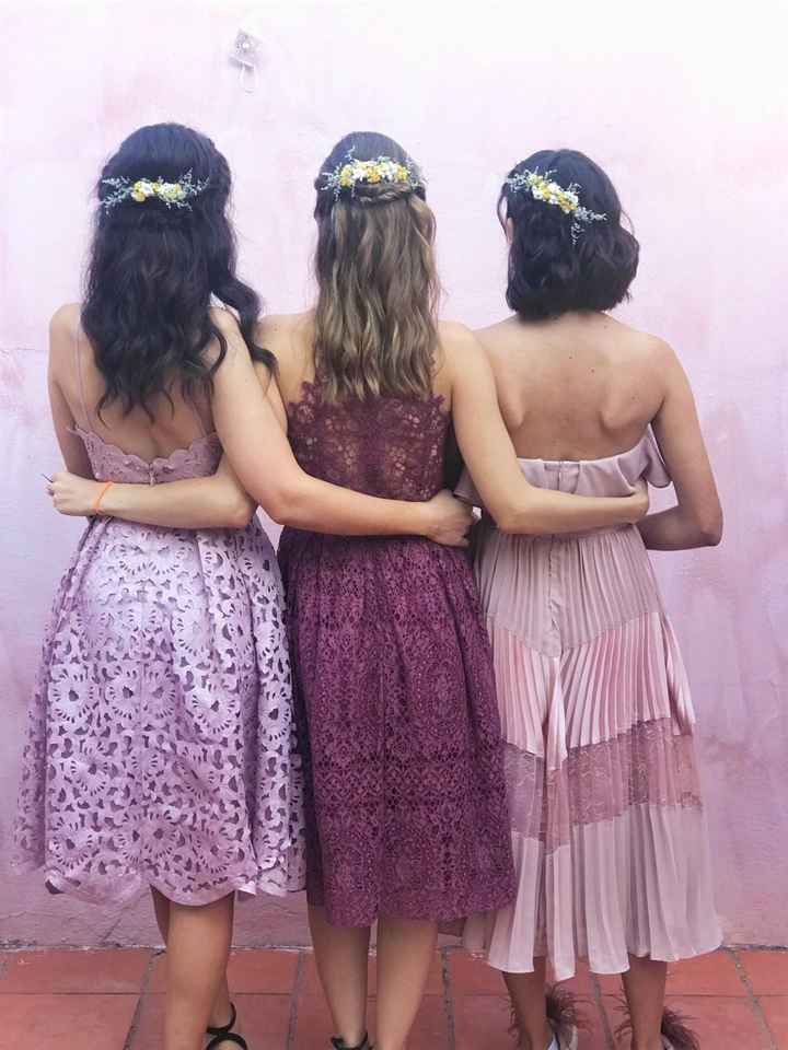 Hair style das Damas de Honra