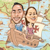 Cartoon De casamento