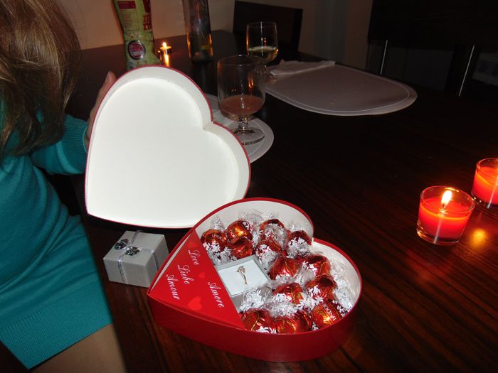 Doce pedido de casamento