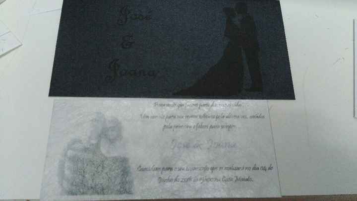 Os meus convites - 1