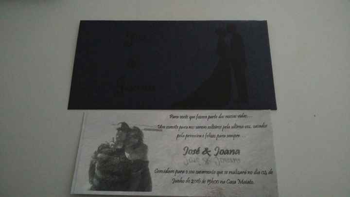 Convite de casamento - 1