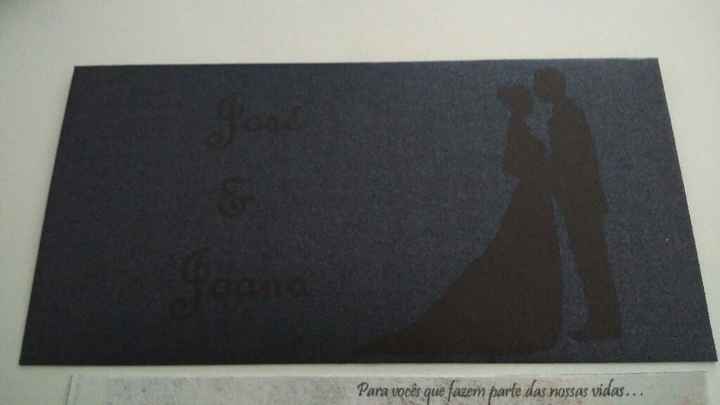 Convite de casamento - 2