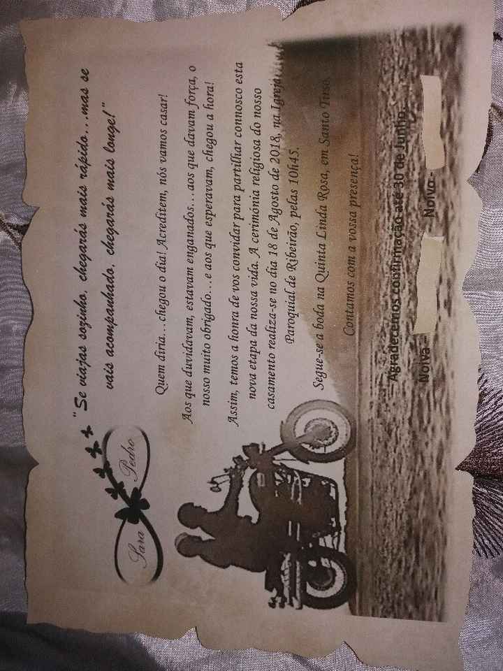  Os meus convites...finalmente! 😉 - 1