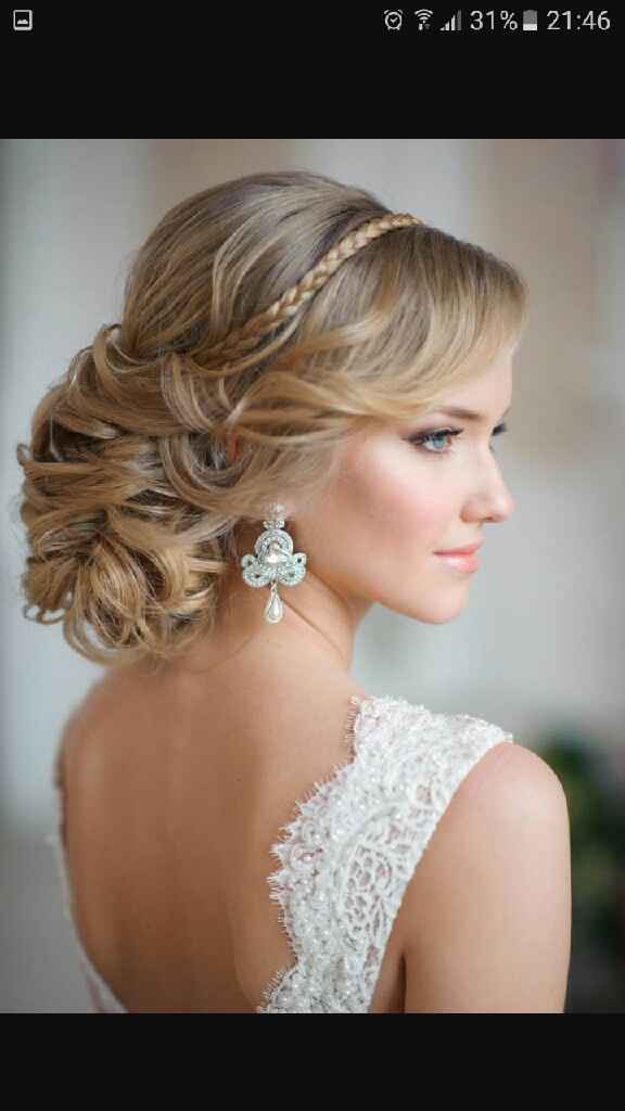  Penteado semi solto com tranças ajuda. - 5