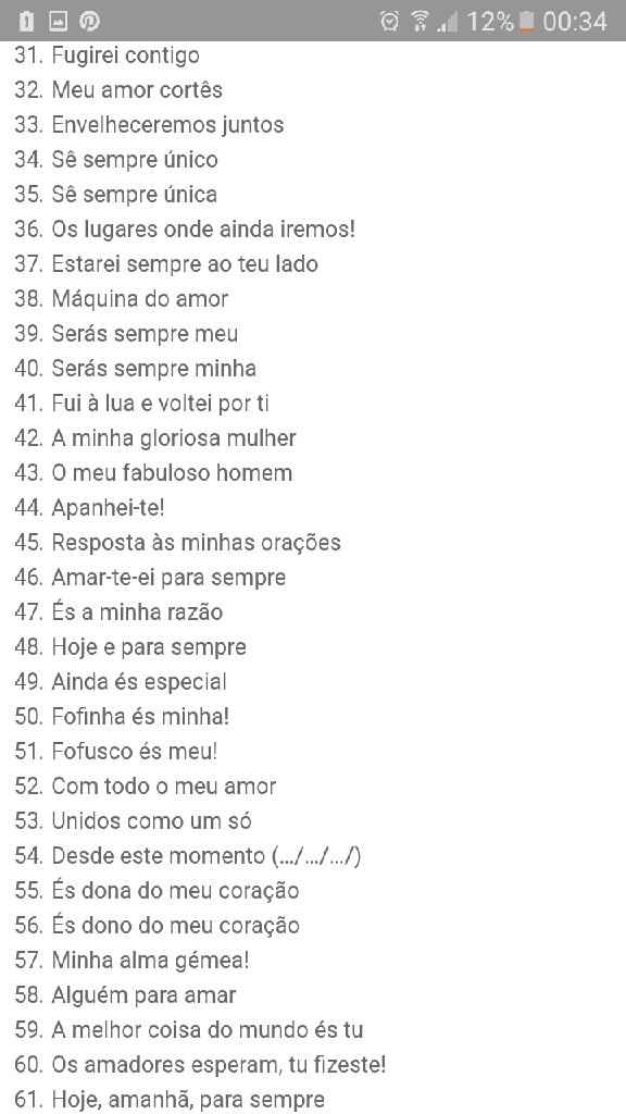  Frases para alianças 😉😉 - 2