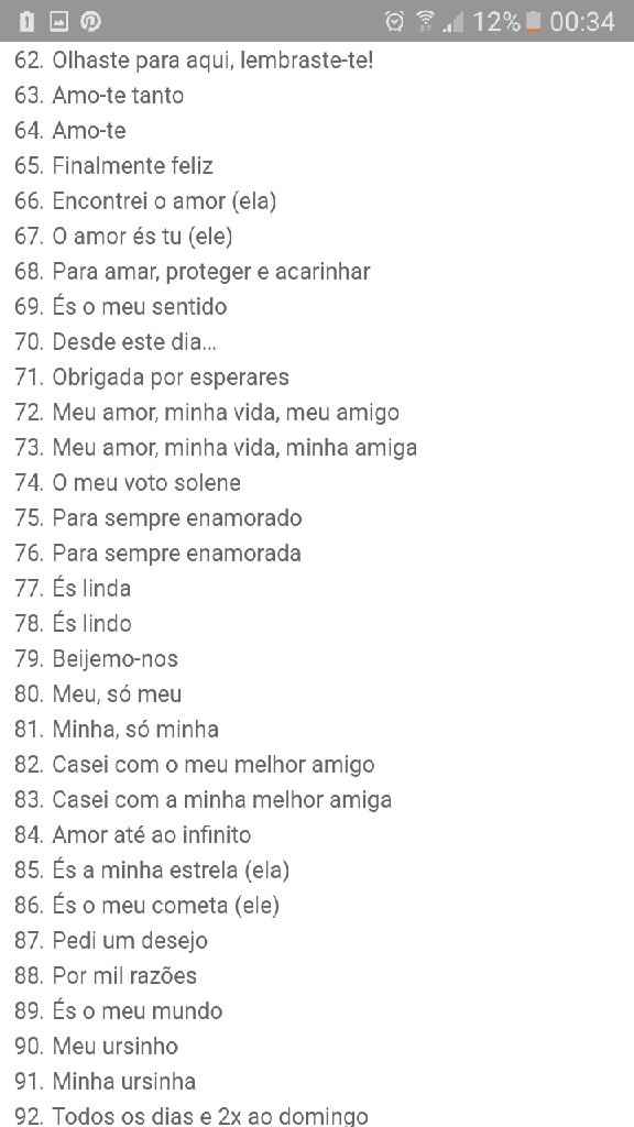  Frases para alianças 😉😉 - 3