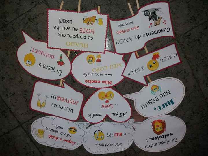  Plaquinhas photobooth🤗🤗 - 2