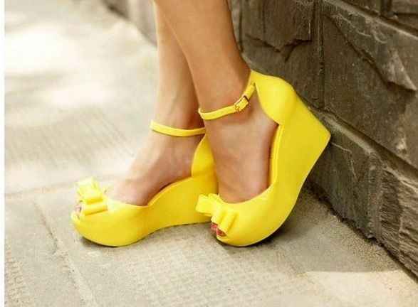 Sapatinhos para um look com amarelo 🤗🤗 - 2