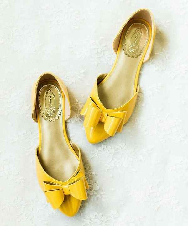 Sapatinhos para um look com amarelo 🤗🤗 - 5