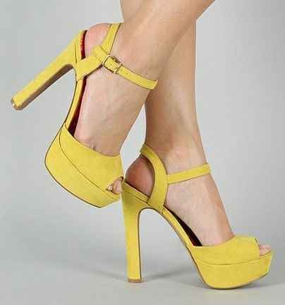 Sapatinhos para um look com amarelo 🤗🤗 - 7