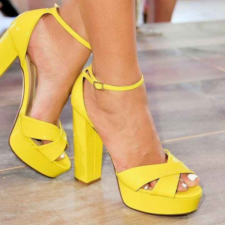 Sapatinhos para um look com amarelo 🤗🤗 - 12