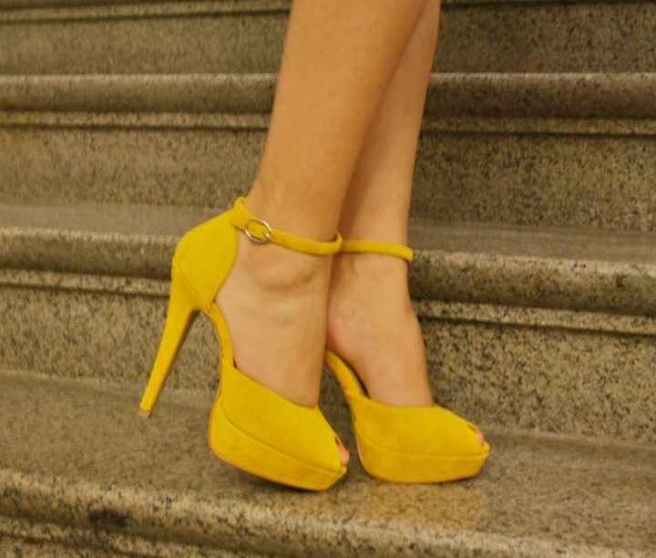 Sapatinhos para um look com amarelo 🤗🤗 - 19