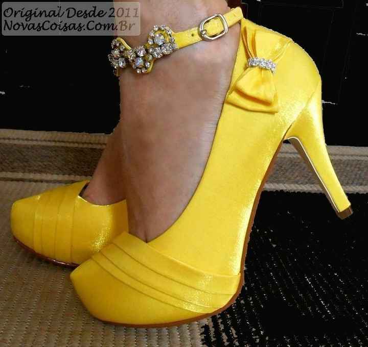 Sapatinhos para um look com amarelo 🤗🤗 - 30