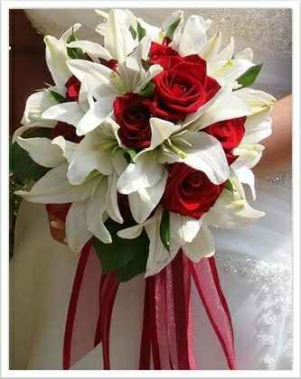 Helppppp... ideias de ramos de noiva com rosas vermelhas - 3