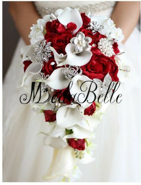Helppppp... ideias de ramos de noiva com rosas vermelhas 7