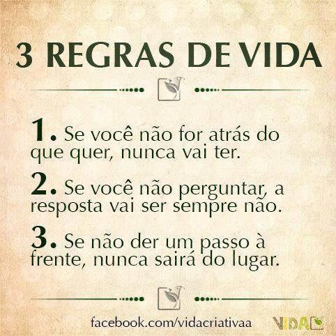 Regras da vida - 1