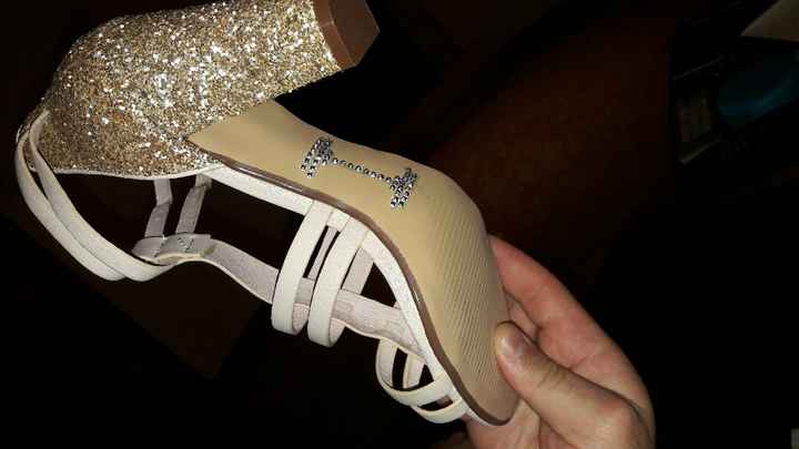 Personalização sapatos de noiva ❤❤😊😊 - 2