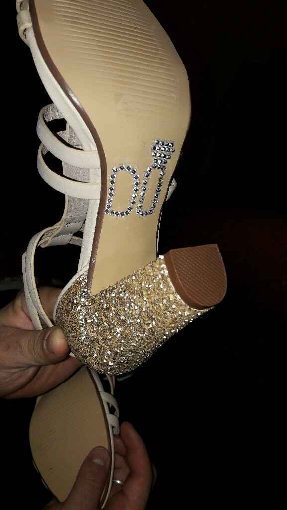 Personalização sapatos de noiva ❤❤😊😊 - 3