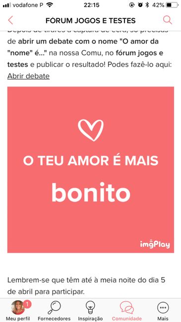 o amor da Rita é... - 1