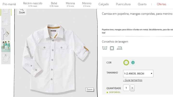 Camiseiro Branco