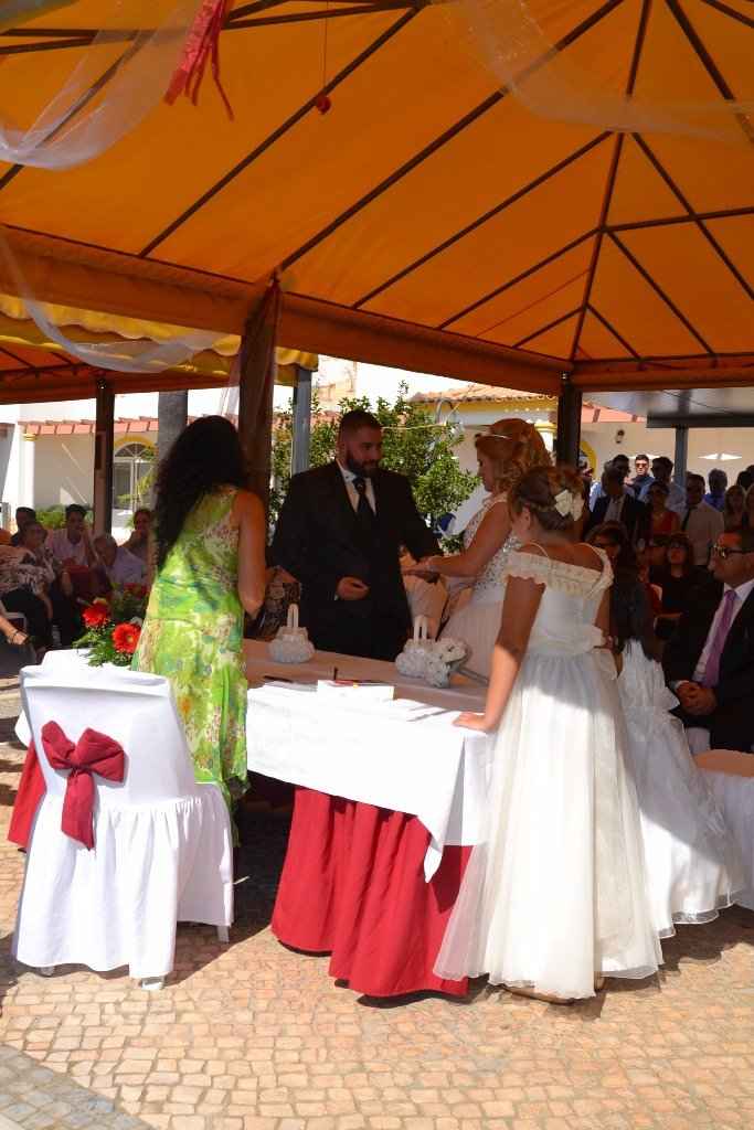 O nosso casamento