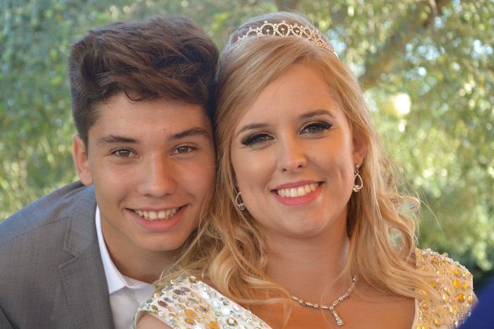 A noiva e o irmão da noiva