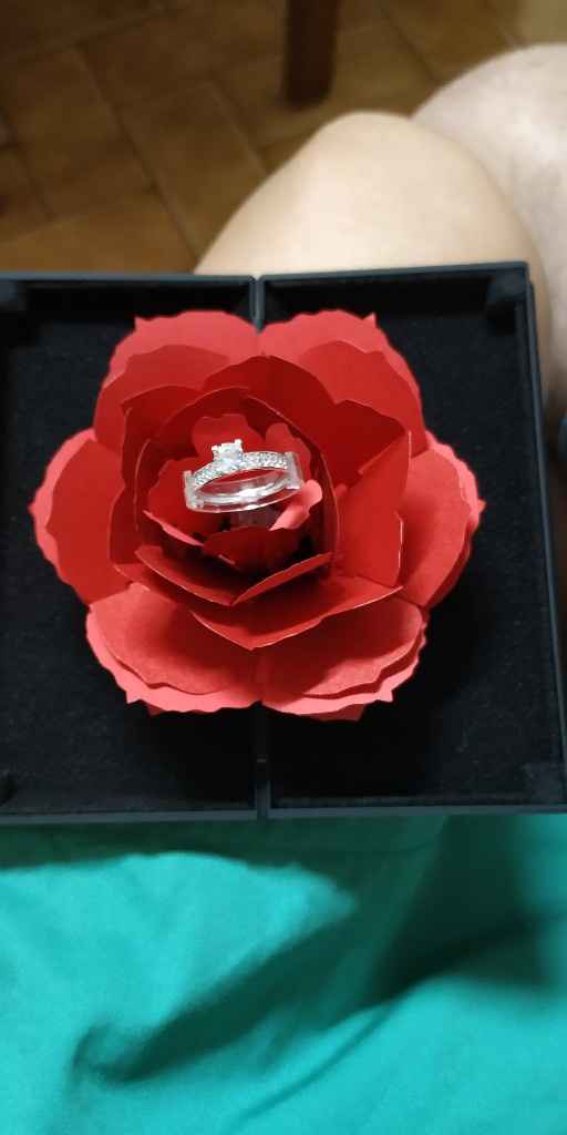 Guardaste a caixa do teu anel de noivado? 💍 - 1